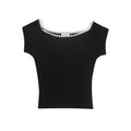 Anora Fitted Square Neck Tee
