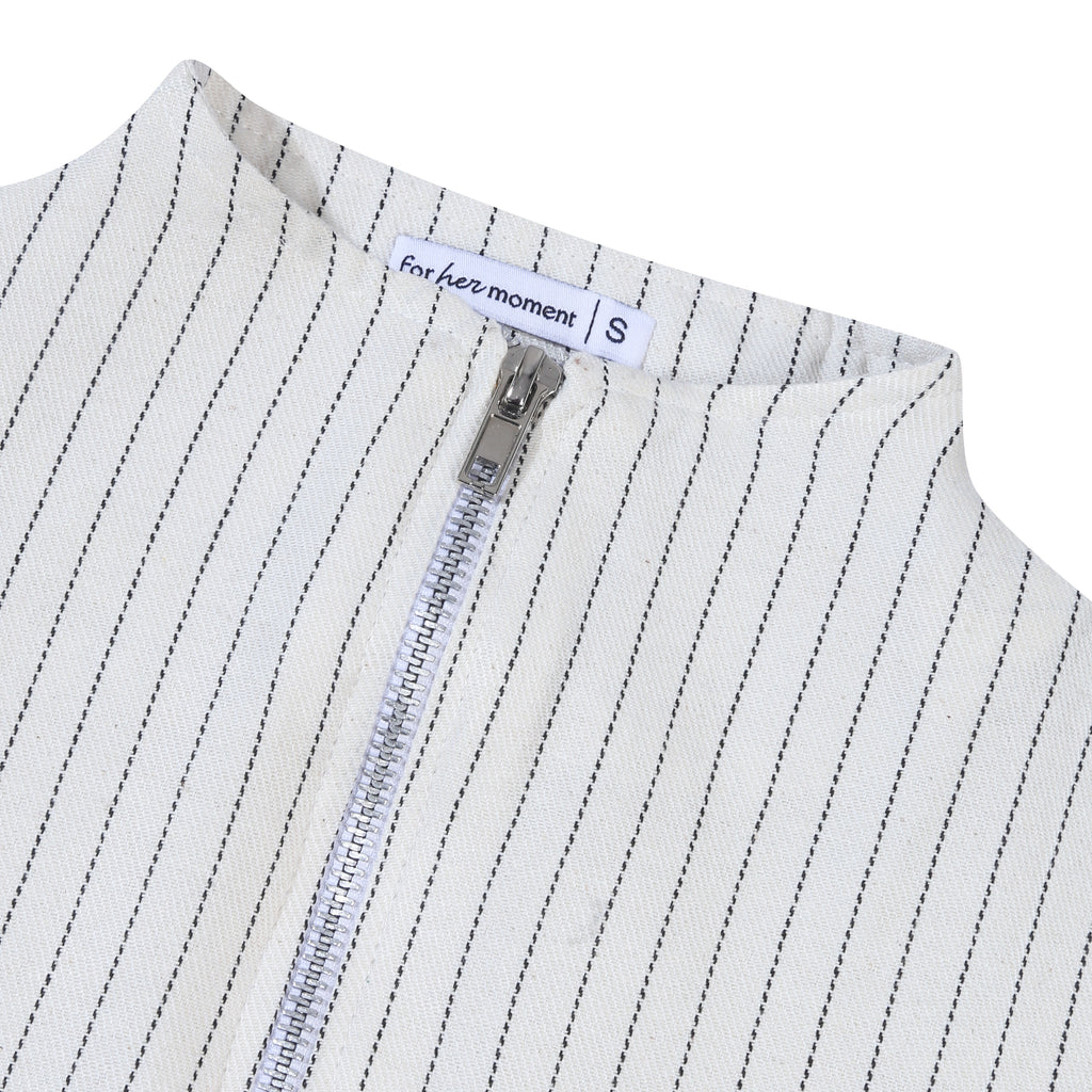 Anne Two-Way Zipper Shirt