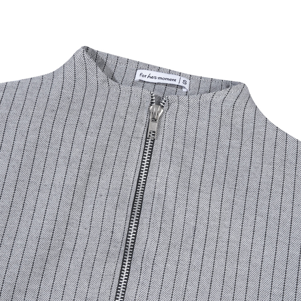 Anne Two-Way Zipper Shirt