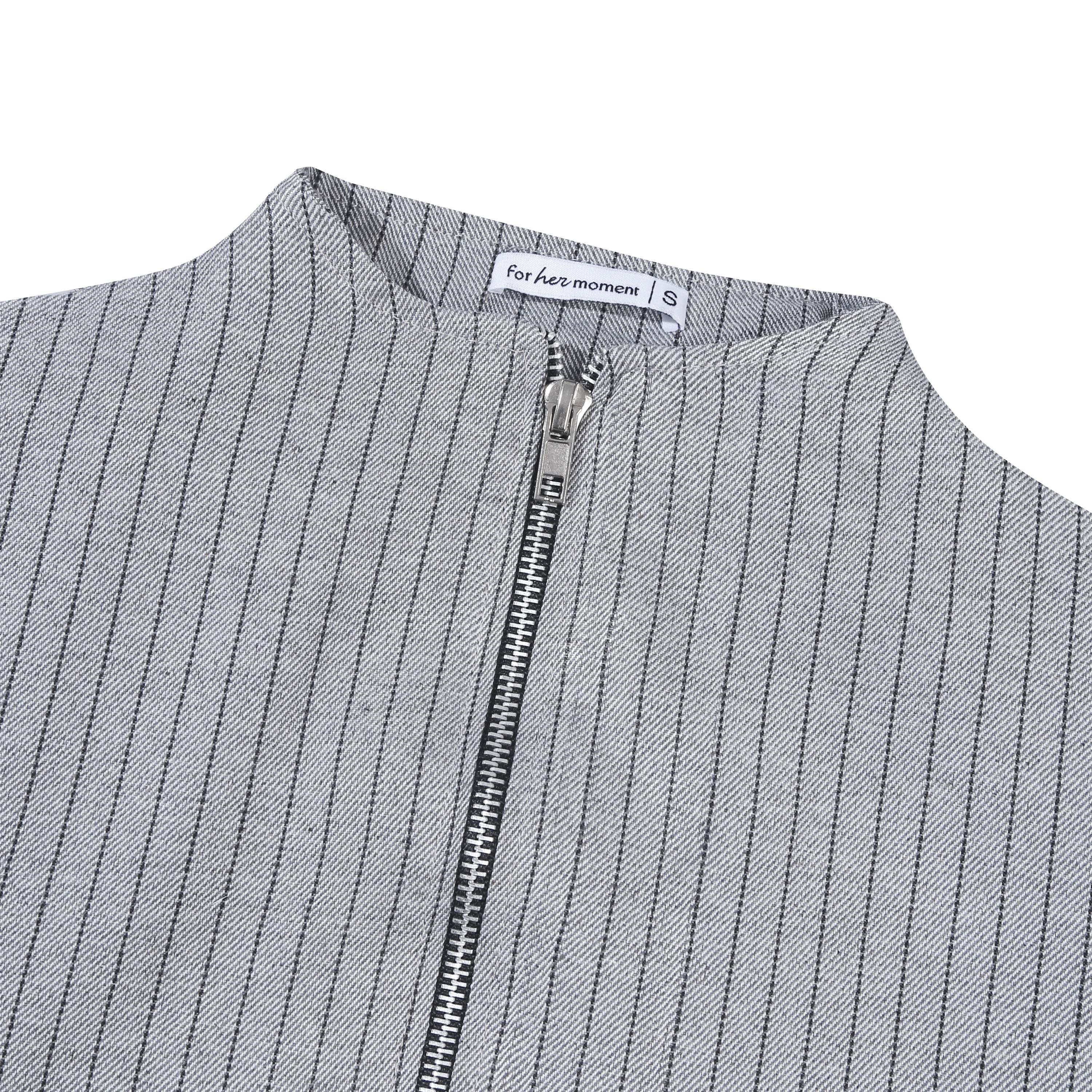 Anne Two-Way Zipper Shirt