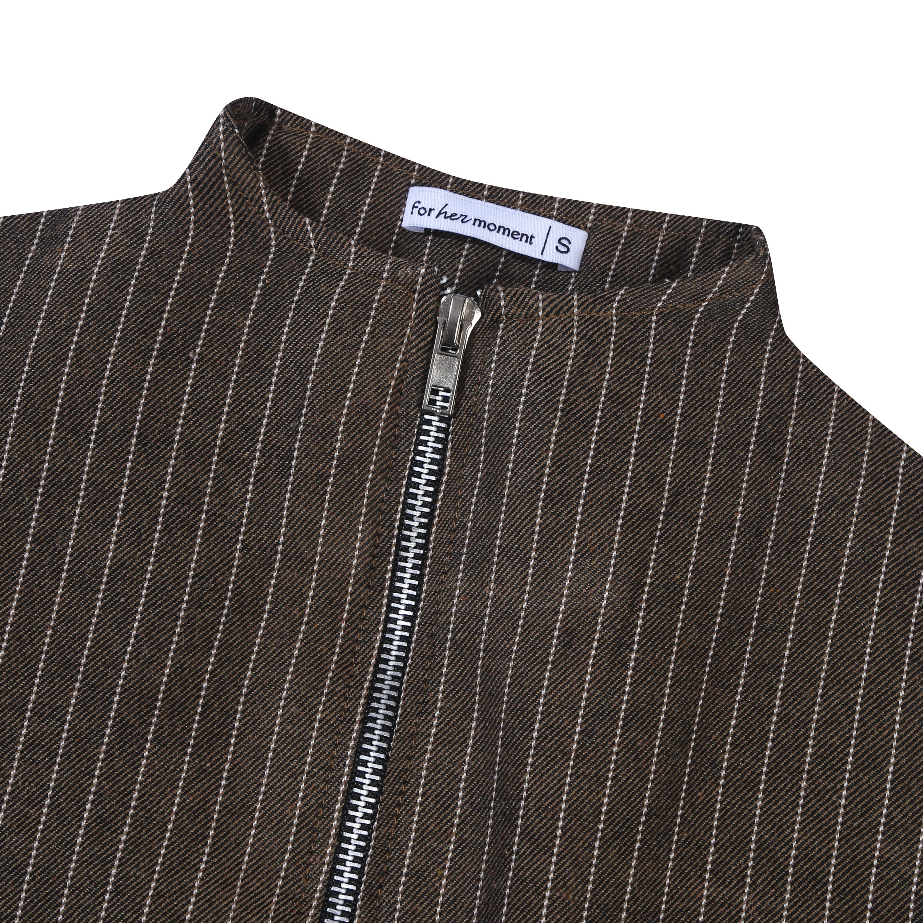 Anne Two-Way Zipper Shirt