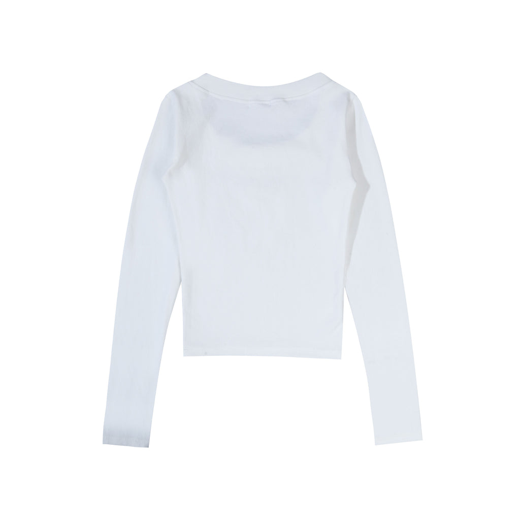 Two Way Longsleeve Fitted Top